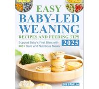 Easy Baby-Led Weaning Recipes and Feeding Tips 2025: Support Baby’s First Bites with 200+ Safe and Nutritious Meals