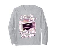 Easy-Bake Oven Pride I Can't Even Bake Straight Retro Manche Longue