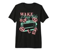 Easy-Bake Oven Wake & Easy Bake Fluorescent Green Oven T-Shirt Haut de Gamme