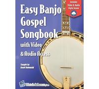 Easy Banjo Gospel Songbook with Video & Audio Access