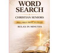 Easy Bible Word Search for Christian Seniors Featuring Favorite Hymns | Large Print & Easy Puzzles: 100 Easy Puzzles with Extra-Large Print and Simple Words