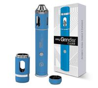 Easy Broyeur en verre transparent pour herbes électriques Pollen Catcher Distributeur de café Broyeur Broyeur à café Rechargeable USB Lames en acier inoxydable