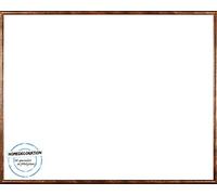 Easy Cadre en Matière Plastique 43x63 cm 63x43 cm Choix de Couleur: Ici Terre Cuite Or avec Verre Acrylique antireflet