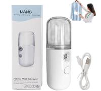 Easy Care Sunshine 15s Heat Up Mini Défroisseur De Voyage, Mini Défroisseur Portatif Pour Vêtements, Cuiseur Vapeur Portable De Voyage, Fer à Vapeur En Tissu Pour La Maison Et Les Voyages (Blanc)