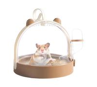 Easy Carry Cage, Small Pet Transport, Animal Carrier Cage, Pet Travel Cage, Lightweight Hamster Carrier, Hamster Carrier with Water, Gerbil Travel Carrier, Ventilated Pet Carrier, Durable Hamster Cage