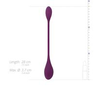 Easy Choice - Double stimulateur vibrant avec lubrifiant - Coffret cadeau