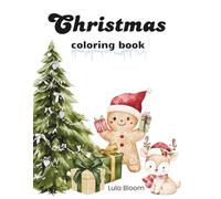 Easy Christmas Coloring Book For Kids: 70 Easy & Cozy Xmas and Winter scenes