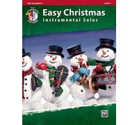 Easy Christmas Instrumental Solos, Lev. 1-Alto Sax / Recueil+Cd