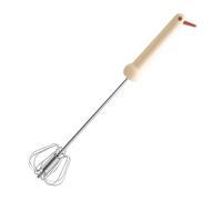 Easy Cleaning Metal Whisk - Egg Whisk ¦ 34x6.5cm, Whissy Whisks with Strong Spring, Food Stirrer with Smooth Rotation, Egg Blending, Beverage Frother for Food, Cakes and Desserts