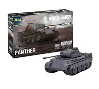 Revell 03509 Char d'assault Panther Ausf World of Tanks Maquette, Incolore