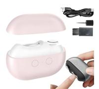 Easy Clip Electric Nail Clippers,Coupe-Ongles éLectrique,Ciseaux à Ongles Intelligents,Lime A Ongle Electrique,Coupe-Ongles Automatique à 2 Vitesses Avec LumièRe Led Et Rangement Pour Pinces