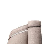 EASY CLOTURE Brise Vue 220 g/m² H1m50 x L 10m Taupe - Résistant UV Vent et déchirures - Intimité Vis-à-vis - Jardin Balcon Terrasse