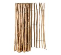EASY CLOTURE Ganivelle clôture en Bois L 5m x H 1m20 - Espacement des piquets 3 à 5 cm