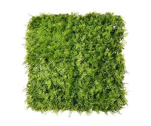 EASY CLOTURE Mur végétal Artificiel extérieur et intérieur 1m x 1m fougère