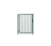 Easy Clôture Portillon barreaudé Acier galvanisé Passage 1m H 2m00 Vert