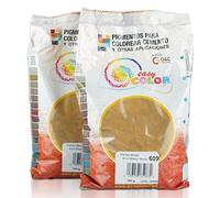 Easy Color KITS Lot de 2 sachets de pigment marron 609 750 g pour ciment, mortier et béton