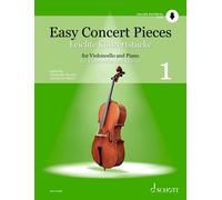 Easy Concert Pieces Vol. 1. cello and piano. - Sheet music - E245z