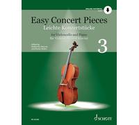 Easy concert pieces - vol. 3 - easy concert pieces - vol. 3. cello and piano.