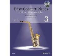 Easy concert pieces Volume 3 +CD --- Saxophone alto (Mib) et Piano G