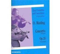 Easy Concertos and Concertinos for Violin and Piano Concerto in B Minor Op. 35 1st Position by By composer O Rieding