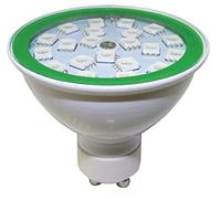 Easy Connect - Ampoule LED GU10 MR20 Dimmable à 36 SMD 4W 280Lm (équiv 35W) Vert EASY CONNECT - 66842 - EC-66842