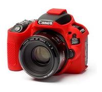 Easy Cover Coque pour Canon 200D/SL2, rouge G