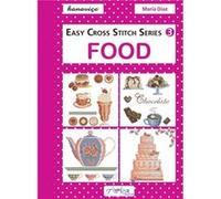 Easy Cross Stitch Series 3: Food (Paperback) Maria Diaz, (Auteur)