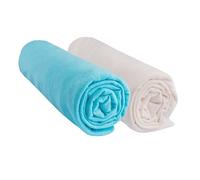 Lot De 2 Draps Housse Bébé 40x80 Extensible 40x90 Pour Couffin Berceau 40 X 80 100% Coton Easy Dort Oeko-Tex Fabrication Ue Multicolore