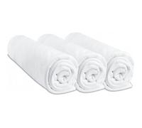 EASY DORT - Lot de 3 draps housse 70x160 cm - 100% Coton Extensible - Blanc - Labellisé OEKO-TEX STANDARD 100