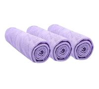 Easy Dort Lot de 3 Housses pour Matelas à Langer 50x70 / 50x80 en Coton - Parme Violet
