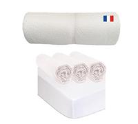 Easy Dort | Matelas de Voyage 60x120 + 3 Draps Housse Coton + 2 Alèses