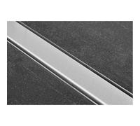 Easy Drain Compact 50 FF zero caniveau de douche plaque simple avec évacuation latérale 6x70cm inox edcomffz700-50