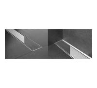 Easy Drain Multi TAF caniveau simple plaque 150cm avec grille design Zero inox edmtaf1500