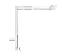 Easy Drain Slim bonde Slim et siphon Slim XF Ø32mm plastique ABS ultra plat et gain de place XF-SET