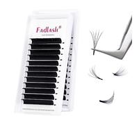 Easy Fan Volume Lash C Curl 0.03mm 10mm Extension de Cils Volume 3D, 5D, 6D~20D Extension de Cils Individuels Naturel