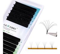 Easy Fan Volume Lashes 0.05 Extension Cils Bouquet Soie Volume Russe C curl 12mm 3D 5D 6D 8D Extension de Cils Individuels Naturel de GEMERRY (0.05-c curl-12mm)