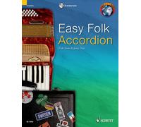Easy folk accordion accordeon +cd