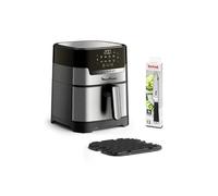 EASY FRY & GRILL DIGITAL 2 EN 1 Friteuse sans Huile Air Fryer INOX + COUTEAU TEFAL YY5138FB