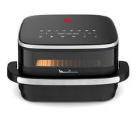 Easy Fry XL Surface & Pizza Air Fryer 4 L, Grande Surface De Cuisson, Fenêtre De Visualisation, Compact, Noir AL4018F0