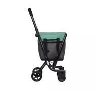 EASY GO Poussette de Marché Chariot de courses PLAYMARKET Gris-Aquamarine