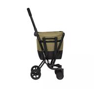 EASY GO Poussette de Marché Chariot de courses PLAYMARKET Olive-Gris