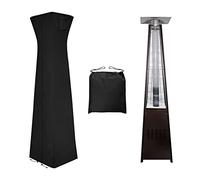 Easy-Going Housse de protection pour lampe de poche pyramide avec fermeture éclair et sac de rangement, housse imperméable pour chauffage d'extérieur résistante à la poussière, aux UV et au vent