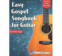 Easy Gospel Songbook For Guitar Book With Online Audio Access