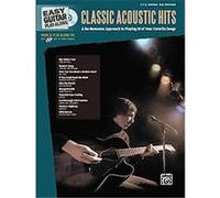 Easy Guitar Play-Along Classic Acoustic Hits, Easy Guitar Play-along Alfred Publishing Staff (Auteur)