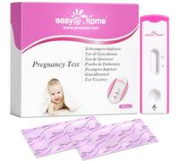 Easy@Home 10 Tests de Grossesse Cassette Précoce - Tests hCG Haute Sensibilité (10 mIU/mL), Détection Rapide et Fiable, Résultat Précis, Compatible avec l'App Premom