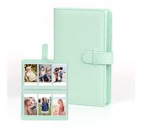 Easy Hood Album photo avec 108 pochettes pour Fujifilm Instax Mini 9 Mini 8 / Mini 90 / Mini 25 / Mini 11 / Mini 12 Polaroid Photos Instantanées Accessoires Appareil Photo - Mini Album