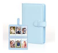 Easy Hood Album photo avec 108 pochettes pour Fujifilm Instax Mini 9 Mini 8 / Mini 90 / Mini 25 / Mini 11 / Mini 12 Polaroid Photos Instantanées Accessoires Appareil Photo - Mini Album
