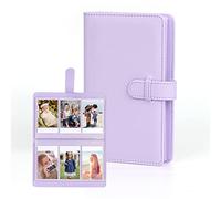 Easy Hood Album photo avec 108 pochettes pour Fujifilm Instax Mini 9 Mini 8 / Mini 90 / Mini 25 / Mini 11 / Mini 12 Polaroid Photos Instantanées Accessoires Appareil Photo - Mini Album