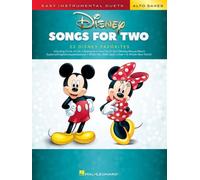 Easy Instrumental Duets: Disney Songs For Two Alto Saxophones [BOOK] NEUF