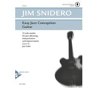 Easy jazz conception guitare +cd